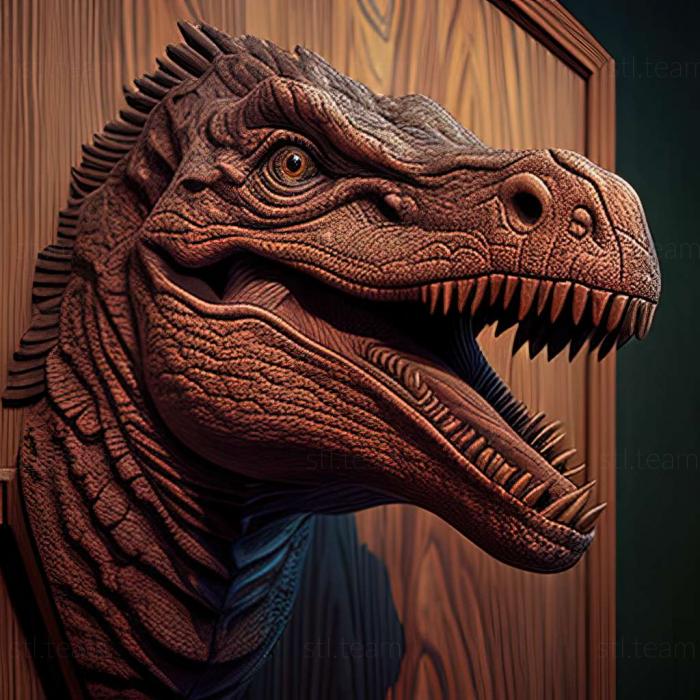 3D модель Гіганотозавр (STL)
